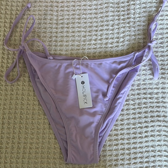 Nwt Holipick Women's Purple Bikini Bottom - Picture 2 of 2